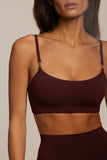 Ultimate Scoop Bra - Burgundy