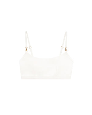 Ultimate Scoop Bra - White