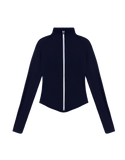 ULTIMATE SCULPTING ZIP UP JACKET - NAVY