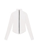 Ultimate Sculpting Zip Up Jacket - White