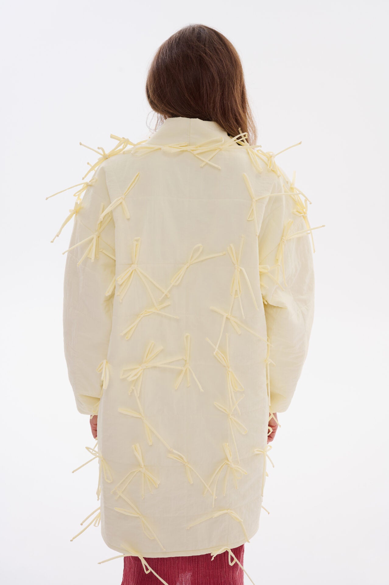 Пуховик конструктор максі