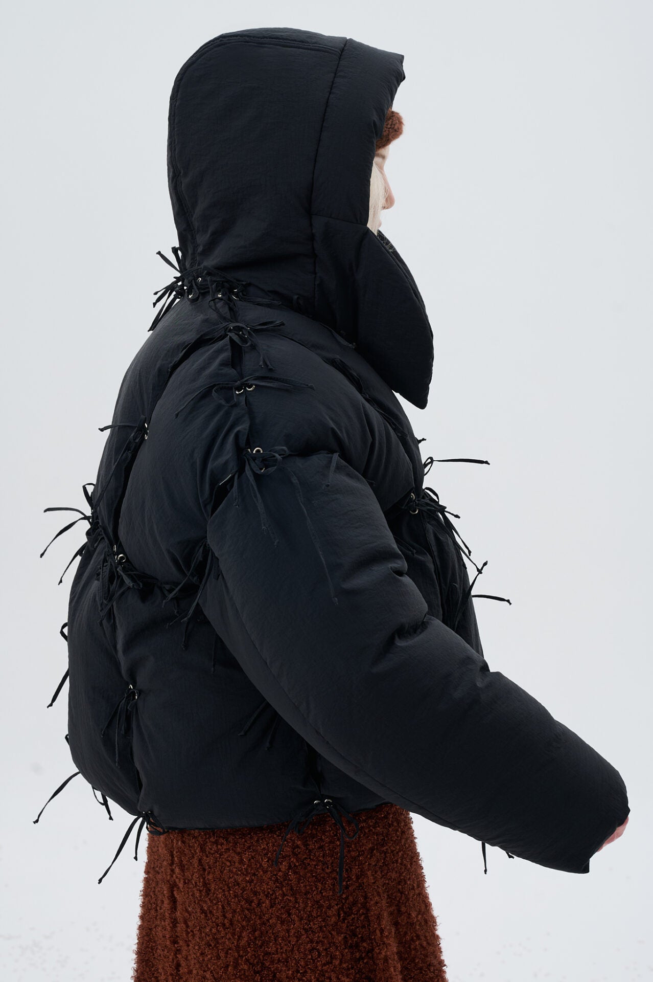 Пуховик конструктор міні