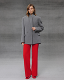 Двобортний жакет з вовни