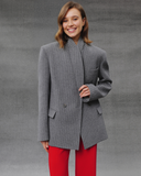 Двобортний жакет з вовни