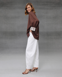 Комбінована оверсайз сорочка