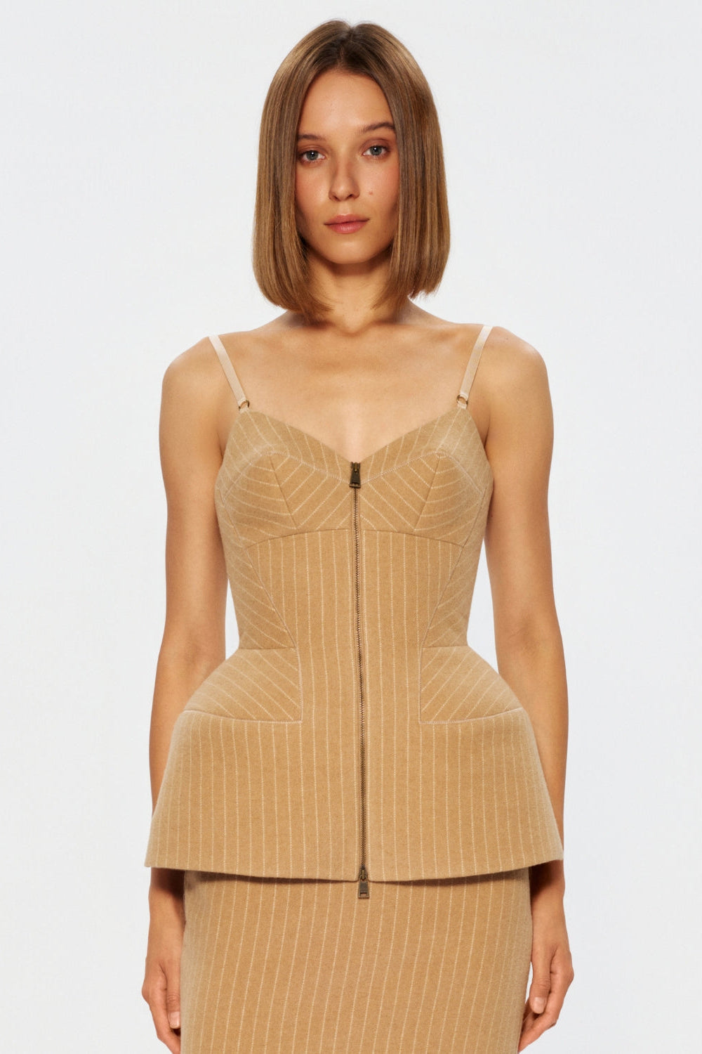 Iconic корсет з вовни в смужку