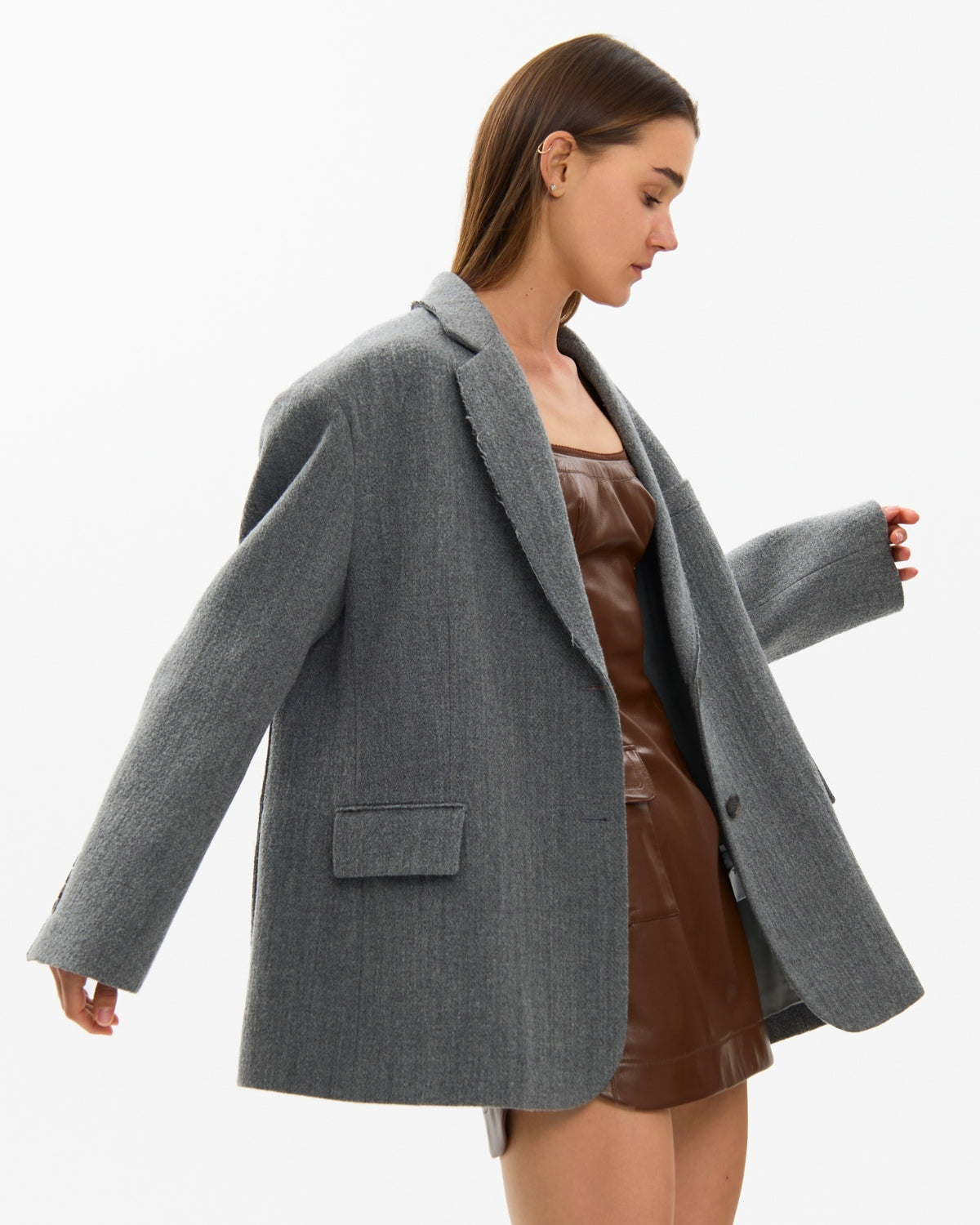 Жакет однобортний